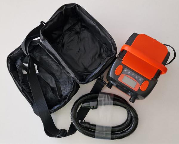 Actual product image Jilong Double action electric pump with rechargeable battery