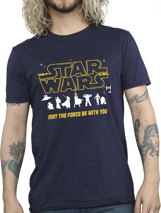 Produktbild Star Wars Silhouettes Force TShirt (XL)