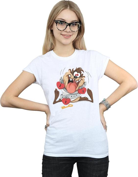 Image du produit Looney Tunes - T-shirt TAZ VALENTINE'S DAY MADLY IN LOVE - Femme (S)