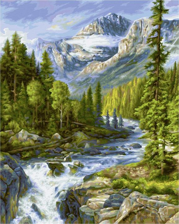 Image du produit Schipper Peinture par numéros - Montagnes Rocheuses