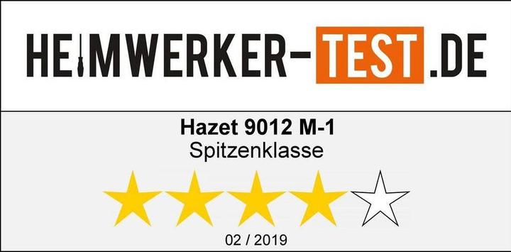 Actual product image HAZET Impact wrench ∙ extra short 9012M-1 ∙ Maximum loosening torque: 1200 Nm ∙ Square, solid 12.5 … (Air blast)