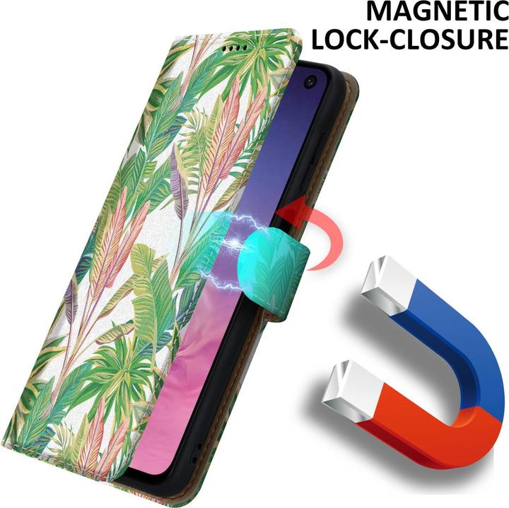 Produktbild Cadorabo Book Hülle mit Print (Samsung Galaxy S10e)