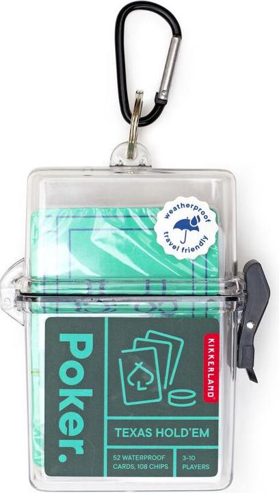 Immagine prodotto Kikkerland Gioco del poker da viaggio