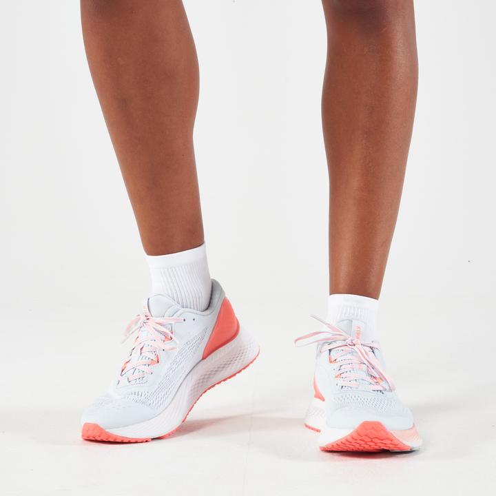 Produktbild Kiprun Laufschuhe Damen - KS500 2 grau/koralle (37)