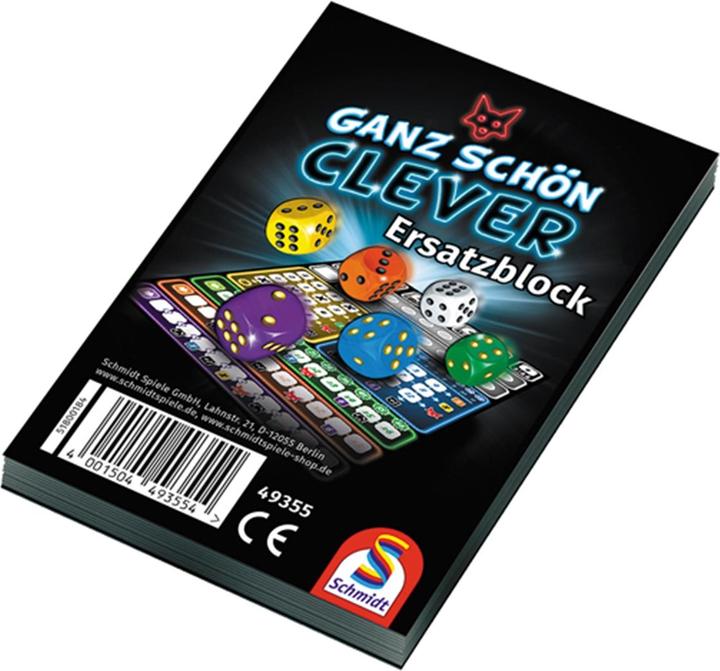 Immagine prodotto Schmidt Spiele Abbastanza intelligente - blocco aggiuntivo (Tedesco)