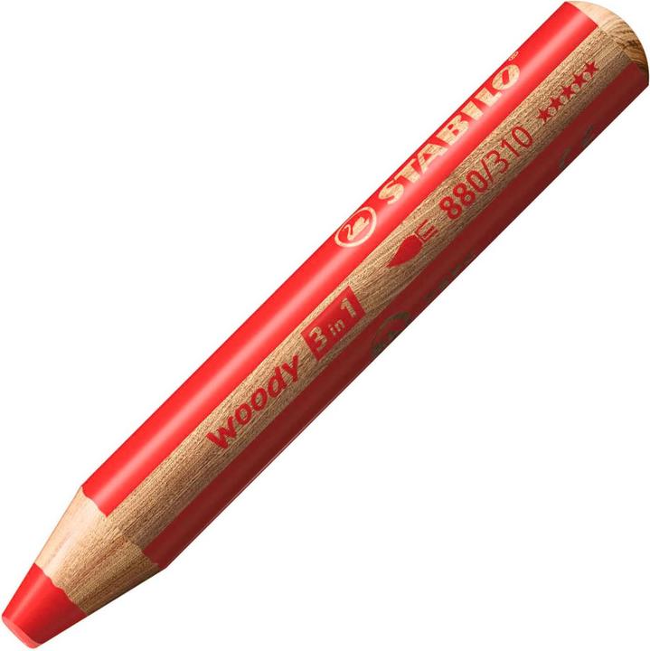 Produktbild STABILO Woody 3 In 1 6er Etui Arty (Mehrfarbig, 6 x)