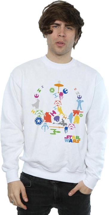 Produktbild Star Wars Silhouette Collage Sweatshirt (XXL)