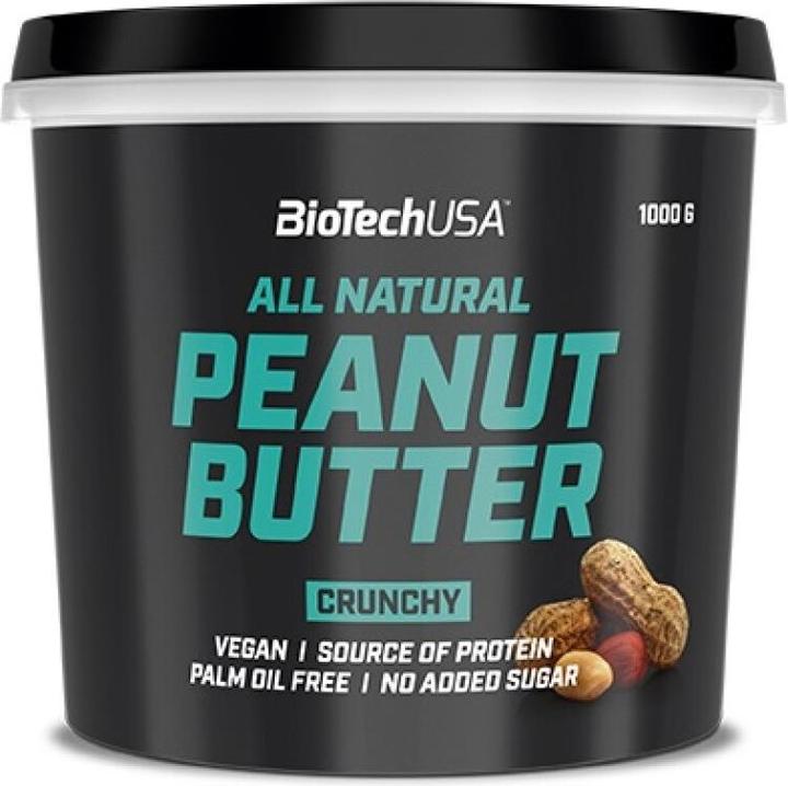 Actual product image Biotech USA peanut butter (1000 g)