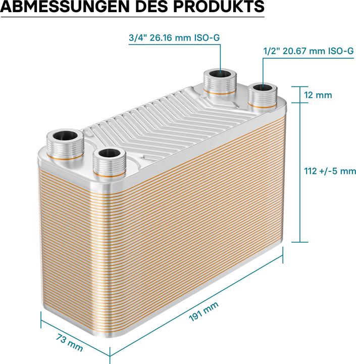 Image du produit Wiltec Wärmetauscher