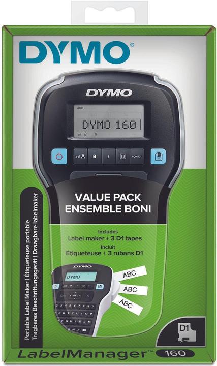 Dymo LabelManager 160 Value Pack