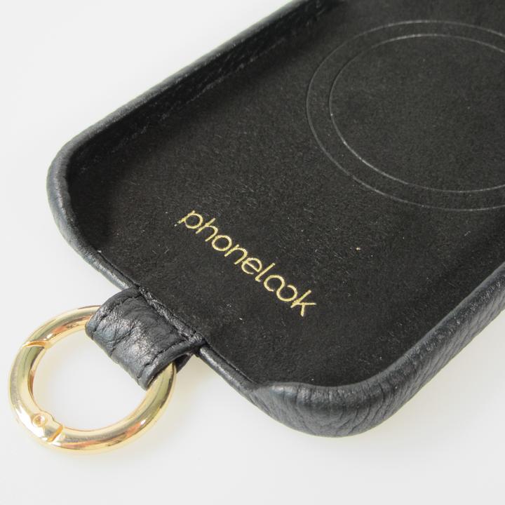 Immagine prodotto PhoneLook Coque Premium cuir véritable de luxe avec lanière en cuir réglable et amovible + MagSafe (Apple iPhone 14 Pro Max)