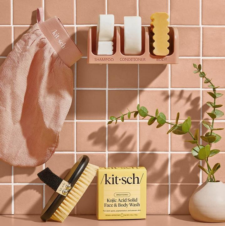Immagine prodotto Kitsch Barretta per il viso e per il corpo all'acido kojico con curcuma