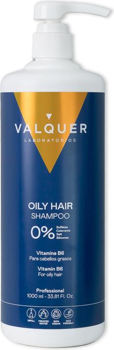Actual product image Valquer Válquer Oil Control Shampoo 1000ml (1000 ml, Liquid shampoo)