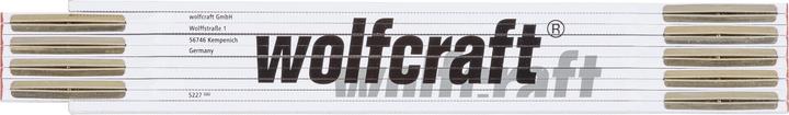 Actual product image wolfcraft folding rule (mm, cm)
