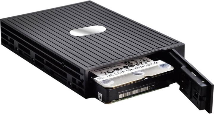 Immagine prodotto Joujye ST-1111SS SATA mobile rack 8.9cm 3.5inch nero per 6.4cm 2.5inch HDD SATA SAS