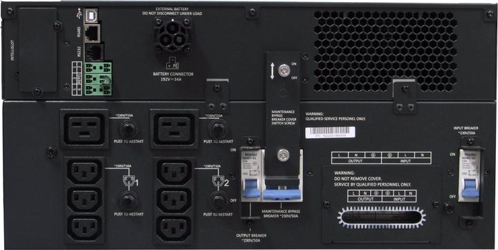 Produktbild Vertiv Liebert GXT5 5000VA/5000W RM 5U Hardwire IntelliSlot USB RS485 RS232 18min Runtime (5000 VA, 5000 W, Online-Doppelwandler USV)