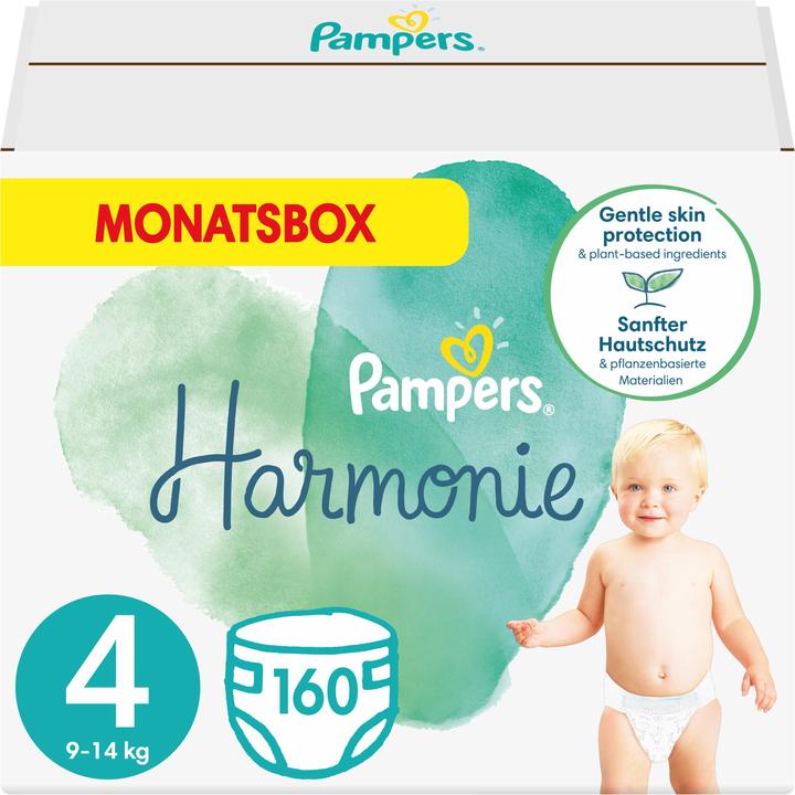 Produktbild Pampers Harmonie (Gr. 4, Monatsbox, 160 Stück)