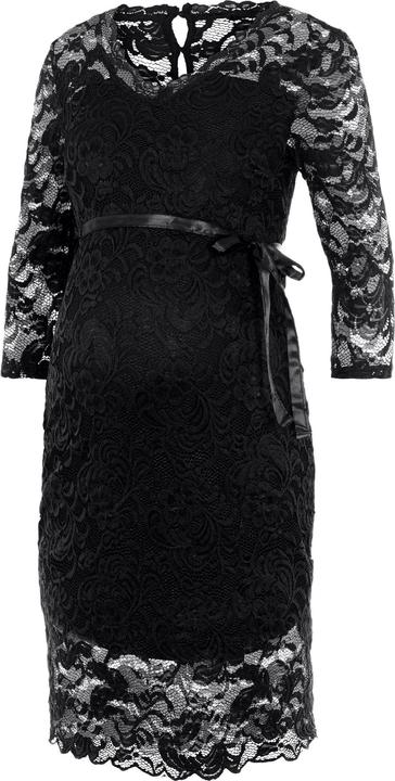 Actual product image Mamalicious 3/4 sleeve lace maternity dress (S)