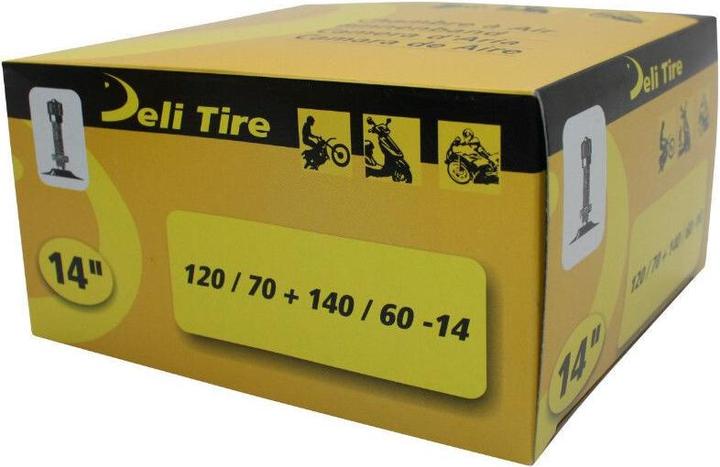 Deli Tire 120-70-14 A 140-60-14 Tr4 (Schrader (AV), 14", 355.60 mm)