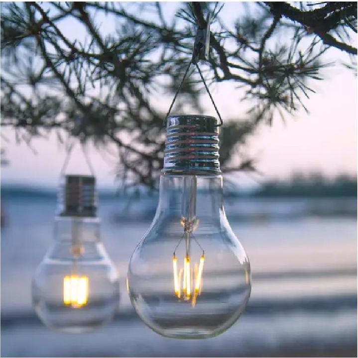 Image du produit Fs-Star Lampe solaire LED en forme de poire