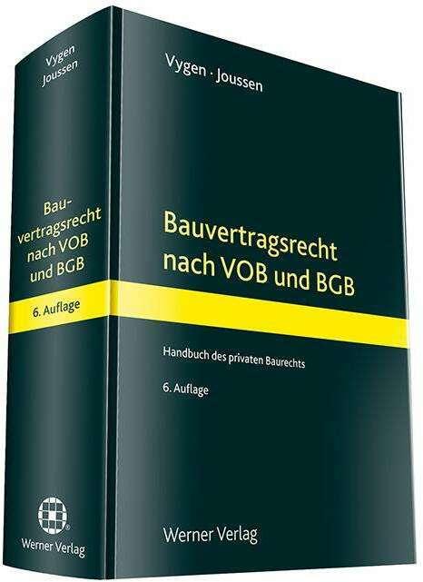 Immagine prodotto Bauvertragsrecht nach VOB und BGB (Tedesco, Edgar Joussen, Klaus Vygen, 2024)