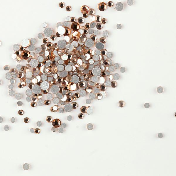 BrillBird Strass SS8 or rose 100pcs (Séchoirs pour vernis à ongles)