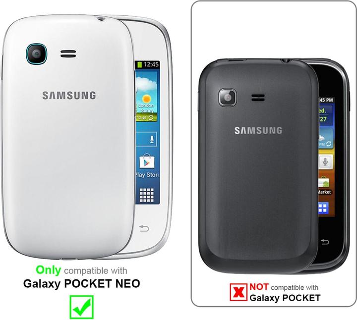 Actual product image Cadorabo 10x protective film (1 Piece, Samsung Galaxy Pocket Neo)