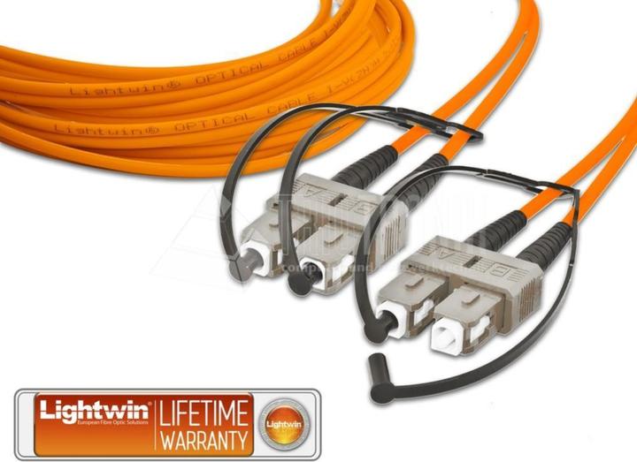 Produktbild Lightwin LWL Duplex Patchkabel (CAT6e, 10 m)