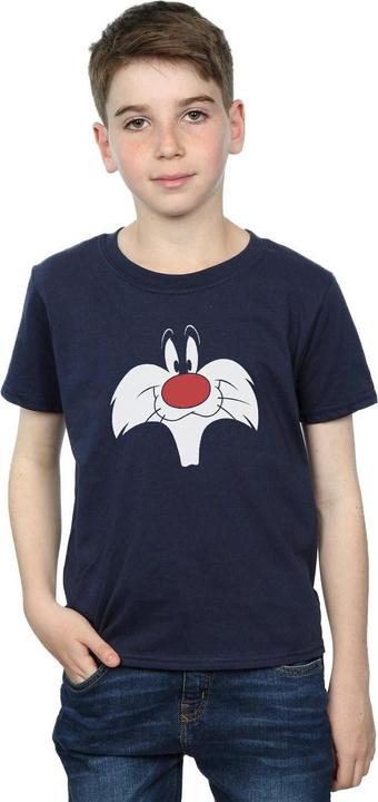 Actual product image Looney Tunes Boys Sylvester Big Face T-Shirt (152, 158)