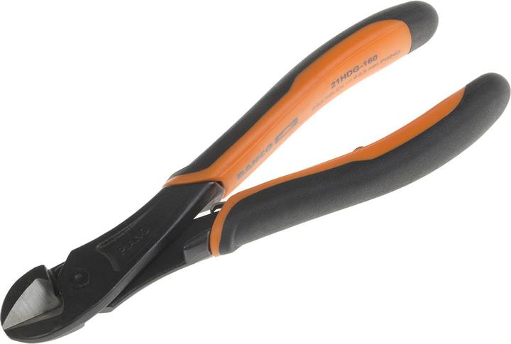 Actual product image Bahco ERGO high-performance diagonal cutters with self-opening two-component handle, phosphatised, 160 m (160 mm)