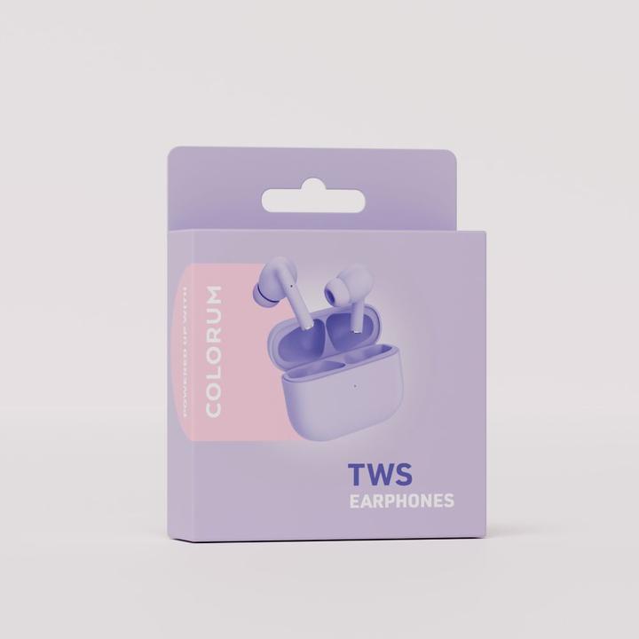 Image du produit Forever COLORUM TWS Écouteurs Bluetooth CTWS-09 xLavenda (5 h, Sans fil)
