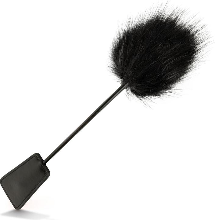 Produktbild Fetish Collection Flauschiger Kitzler und Peitsche in einem Schwarz