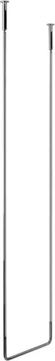 Gessi Goccia portasciugamani a soffitto 45 cm, altezza 180 cm, 38142
