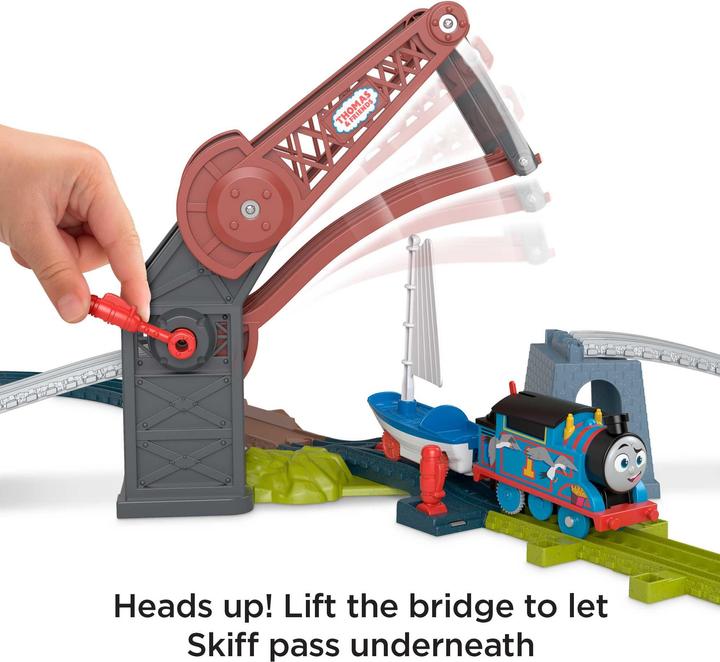 Actual product image Mattel Thomas and Friends rinkinys su pakeliamuoju tiltu (25 pieces)