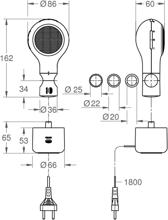 Image du produit Grohe Station de recharge par induction (Induction magnétique)
