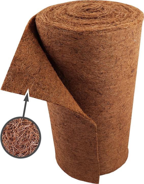 Immagine prodotto Aquagart 6m Kokosmatte Winterschutz Böschungsmatte Kokosfasermatte 800g/m² 1m breit