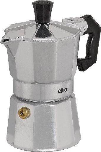 Cilio Espressokocher Classico, Alu, 1 Tasse (1 T.)