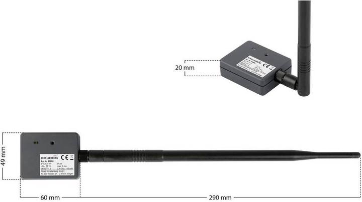 Produktbild Schellenberg Smartphone Garagentoröffner