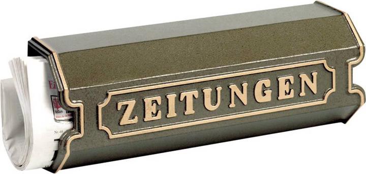 Actual product image Burg Wächter Newspaper roll cast iron newspaper box 1890