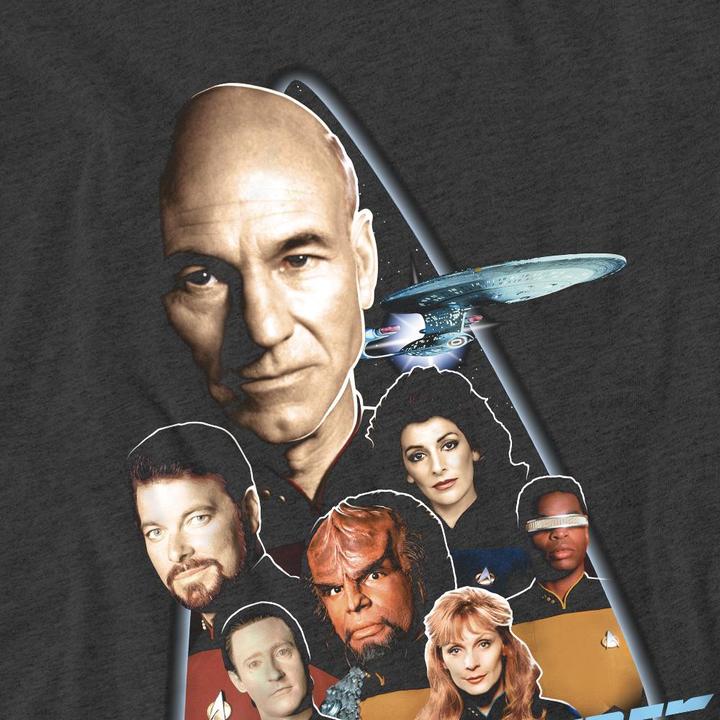Actual product image Unisex Adult The Next Generation T-Shirt (L)