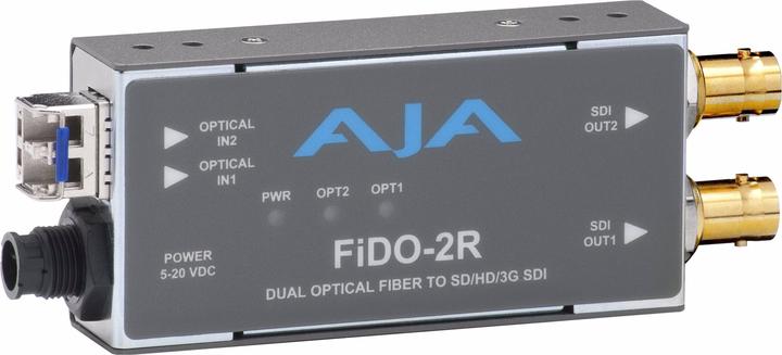 Image du produit AJA FiDO-2R Dual Channel fibre vers SDI (Rallonge)