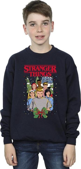 Immagine prodotto Netflix Stranger Things Christmas Poster Felpa Ragazzi (128)