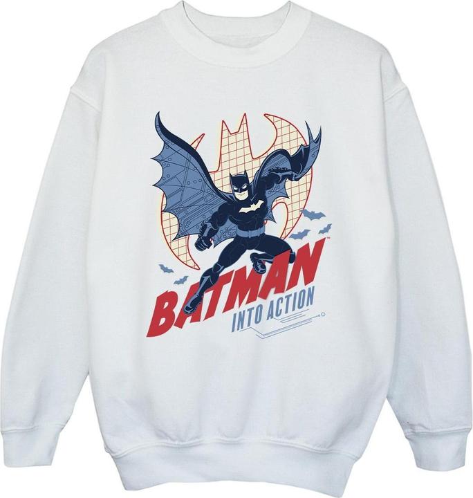 Batman Into Action Sweatshirt Mädchen