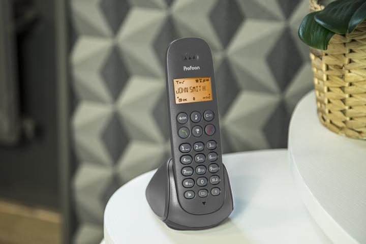Actual product image Profoon PDX620 - DECT telefoon met 2 handsets, zwart