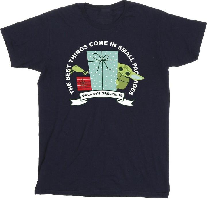 Star Wars The Mandalorian Galaxy's Greetings TShirt (3XL)