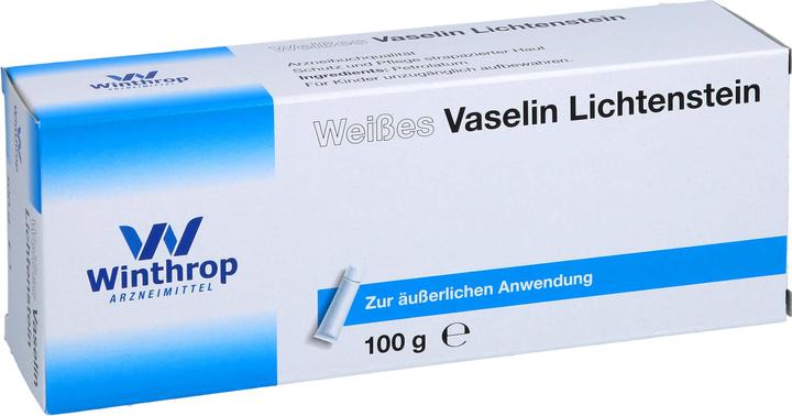 Produktbild Zentiva Winthrop weisses Vaselin Lichtenstein Salbe, 100 g Salbe (Körpercreme)