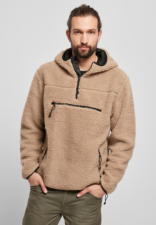 Actual product image Brandit Teddy Fleece Worker Pullover Jacket - 13975 (L)