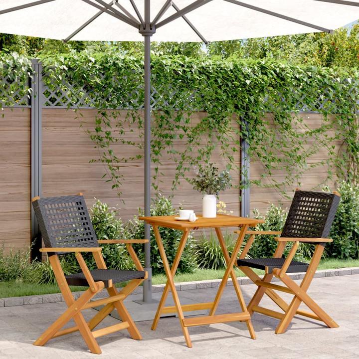 Productafbeelding VidaXL 3-delige bistroset en (60 cm)