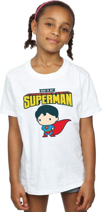 Immagine prodotto Superman My Dad Is My Hero Maglietta Ragazze (104)
