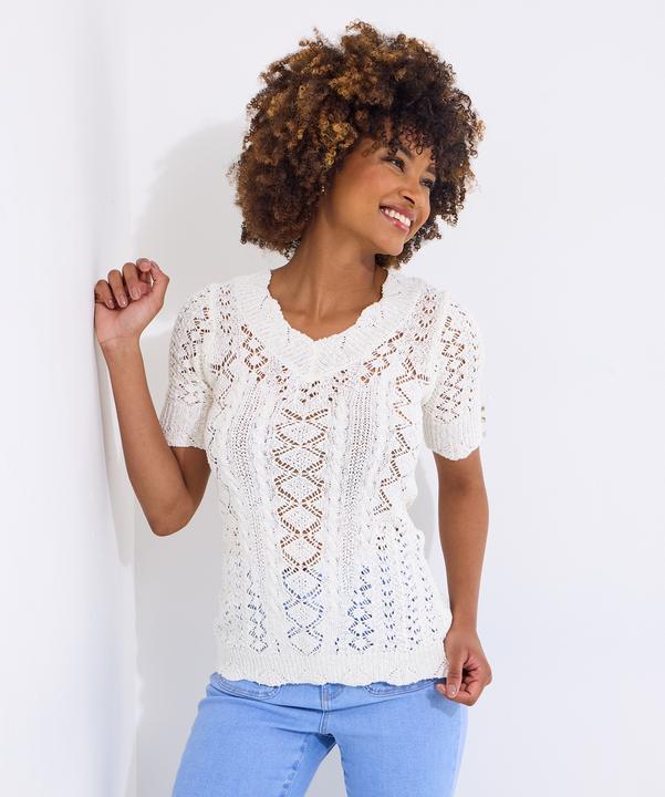 Produktbild Joe Browns Short Sleeve Patterned Jumper (46)